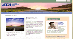 Desktop Screenshot of alertdrivinginc.com